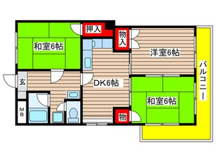 コ－ポ華の物件間取画像